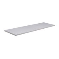 Repisa recta Facility 1.5x30x120cm Blanco Prat-K