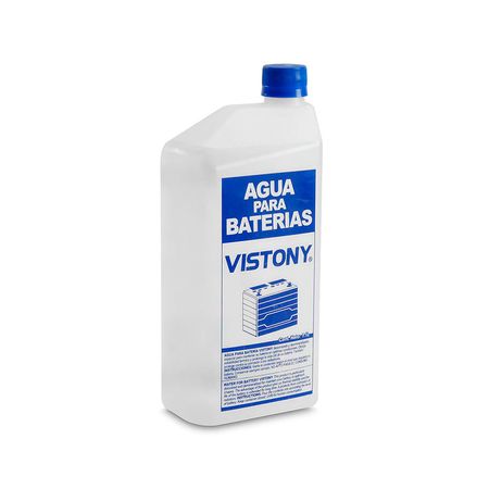 Agua para batería de automóvil 1 litro Vistony