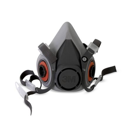 Respirador 3M media cara 2 vías 6200 sin filtros