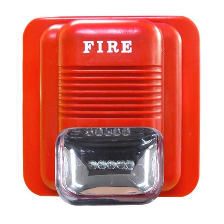 Sirena Strobo Flash 12V contra incedios Opalux