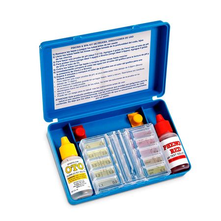 Kit de Análisis de Cloro y pH para Piscina Jed
