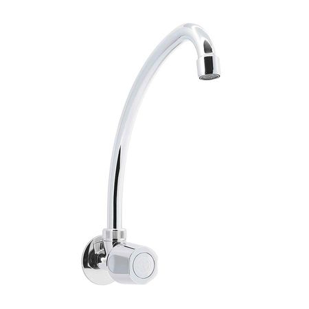 Llave de lavadero pared saona Trebol