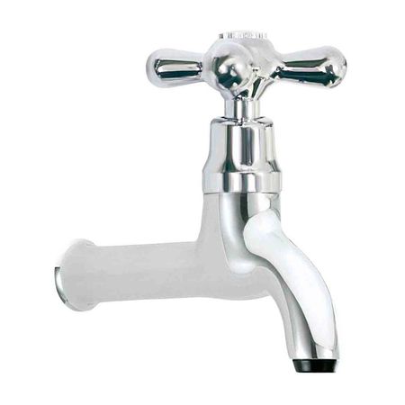 Llave de lavadero pared toscana Trebol