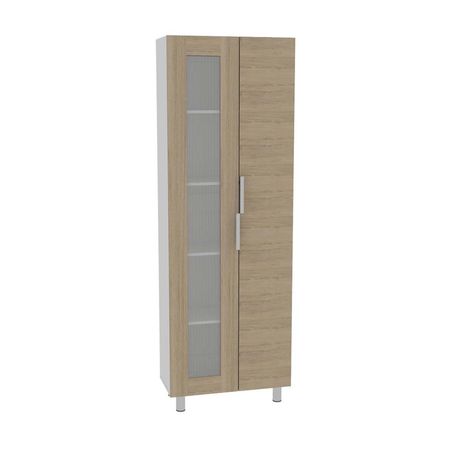 Mueble alacena Fendi - Rovere Blanco