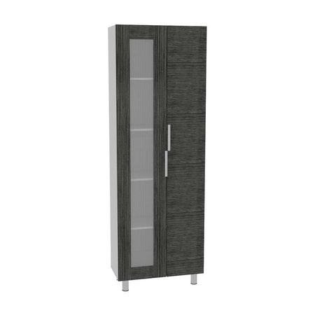 Mueble alacena Fendi - Roble Gris/Blanco Tuhome