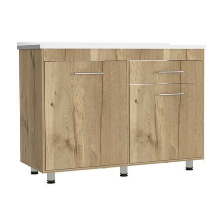 Mueble bajo lavadero 120cm Orion con lavadero Tuhome