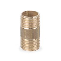 Niple 1/2"" x 1 1/2"" Bronce Agua Caliente Werken