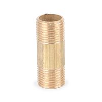 Niple Bronce 1/2"" x 2"" Agua FyC Werken