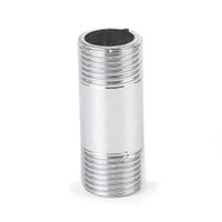 Niple de Bronce Cromado 1/2"" x 2"" Agua FyC Werken