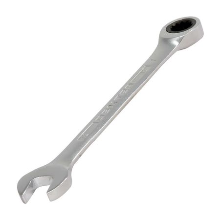 Llave Combinada con Ratchet 12mm Dexter Cromada de Acero