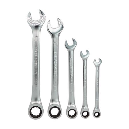 Set llaves con ratchet 5 piezas Dexter