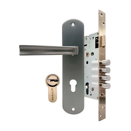 Kit embutir Neptuno Grafito izquierda Eurolocks