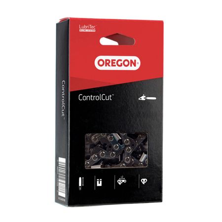 Cadena Cuadrada de Acero Inoxidable Oregon para Espada 30' Gris