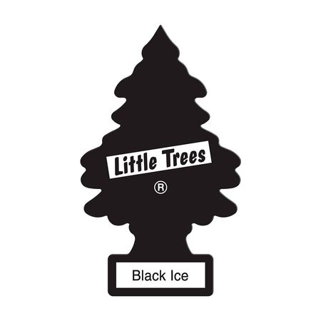 Ambientador Little Trees Black Ice para Auto