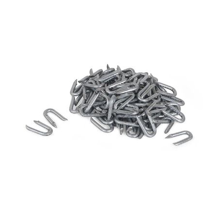 Grapa de Acero Prodac Motto 1' x 9 mm Plata Ideal para Carpintería y Construcción
