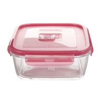 Taper de Vidrio Luminarc Pure Box Cuadrado 76 Cocina