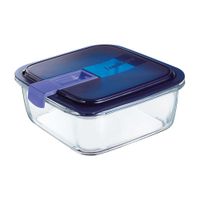 Contenedor de Vidrio Luminarc Easy Box Cuadrado de 122cl