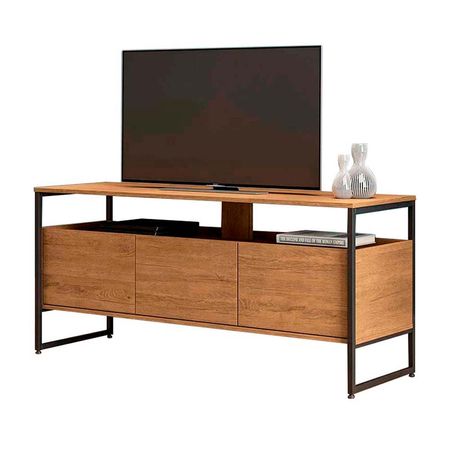 Mueble Tv London 136cm Maple Metal Orange