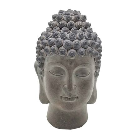 Estatua decorativa cabeza de buda Orange