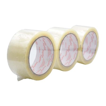 Cinta de Embalaje Transparente x 3 unids Pegafan