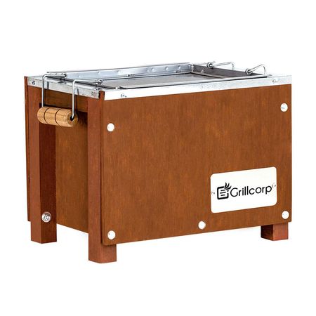 Caja China Mini Grillcorp de Madera/Metal Modelo Mini