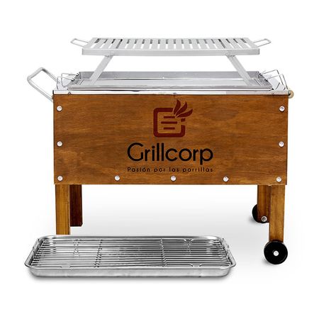 Caja china mediana + Platinas Grillcorp