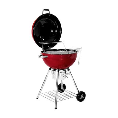 Parrilla a carbón Sheriff rojo 22