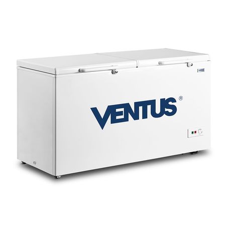 Congelador Ventus horizontal dual Ctvd-430 394 litros Blanco