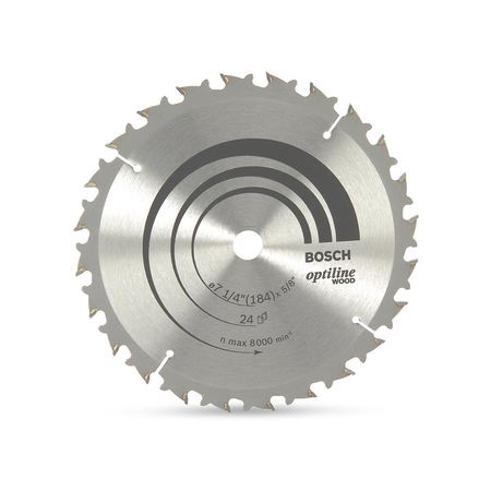 Disco de Sierra Bosch 24 Dientes 71/4'' para Madera