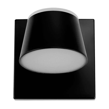 Aplique Pascal led 7W 30k 420lm 110g IP20 Bk 120x1 Lightech