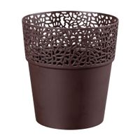 Maceta Cilíndrica Plástica Reyplast Lua #12