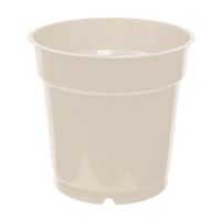 Maceta Transparente Reyplast Comercial #12 de Plástico Cilíndrica