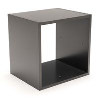 Estantería Modular Orange 1 Cubo Gris Mate de MDP 35.9x35.7x30cm