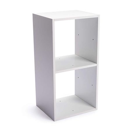 Estantería Modular Orange 2 Cubos Blanco Mate de MDP
