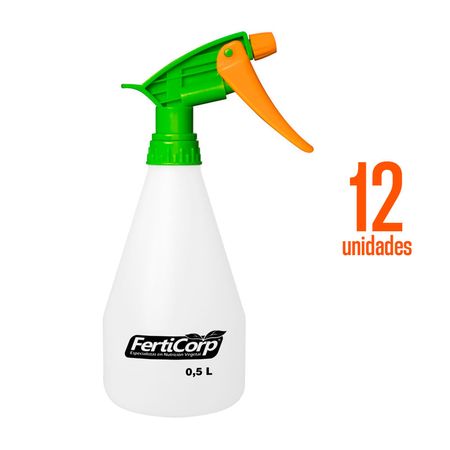Pulverizador de Plástico 500ml Ferticorp Atomizador Blanco