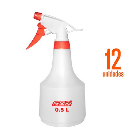Mini pulverizador manual 500ml x 12un Ferticorp