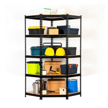 Estante esquinero 5 niveles 90x50x176cm Orange