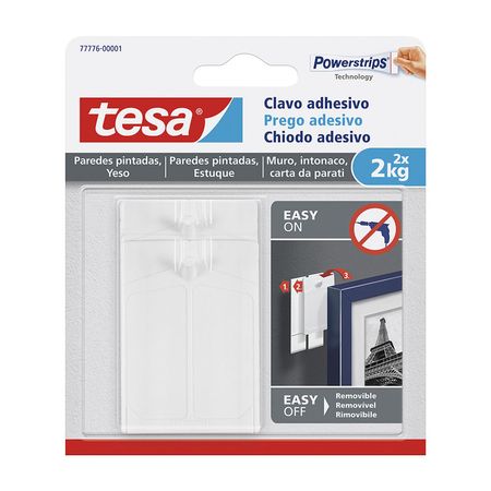 Clavo adhesivo para pared 2kg x 2 unidades