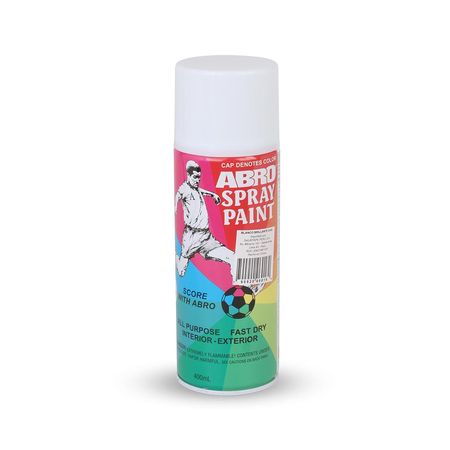 Spray Brillante Blanco Abro 400 ml