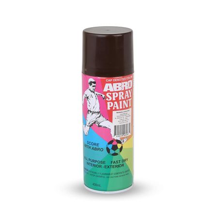 Spray Acrílico Marrón Oscuro Abro 400 ml