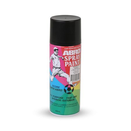 Spray Negro Mate Abro