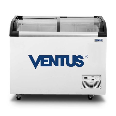Congelador Ventus Conservadora Tap vidrio Cv Ctv-220q 220l Blanco