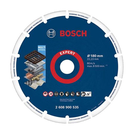 Disco diamantado xlock para metal 180x22,23mm Bosch