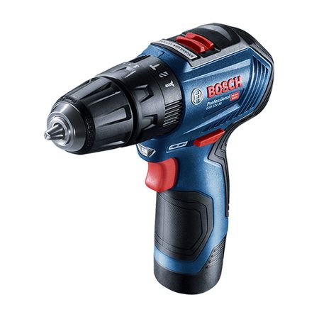 Taladro percutor Gsb 12v-30 + 2 baterías Bosch