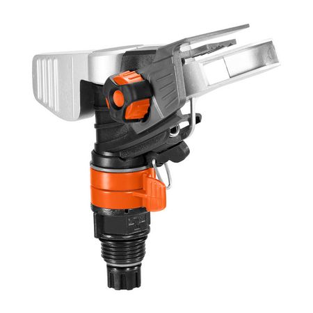 Aspersor impacto sectorial con base Premium Gardena