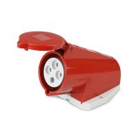 Toma visible IP44 32A 3P + T 415V 9H Mennekes