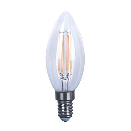 Foco vela led Clear 4w Lc Orange