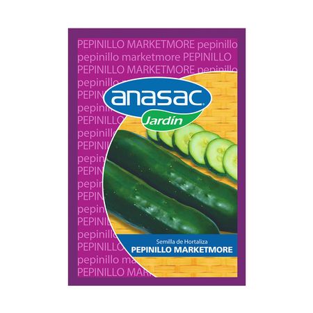 Semillas de Pepinillo Hortus Sachet Variedad Pepino 99% Pureza