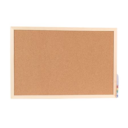 Pizarra de corcho 60 x 40 cm Orange
