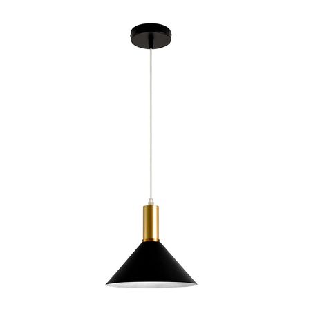Colgante Delta E27 Max 40w Bk D25x25x120cm Lightech